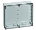 TG Series Grey ABS Enclosure, IP66, IP67, Clear Lid, 302 x 232 x 90mm